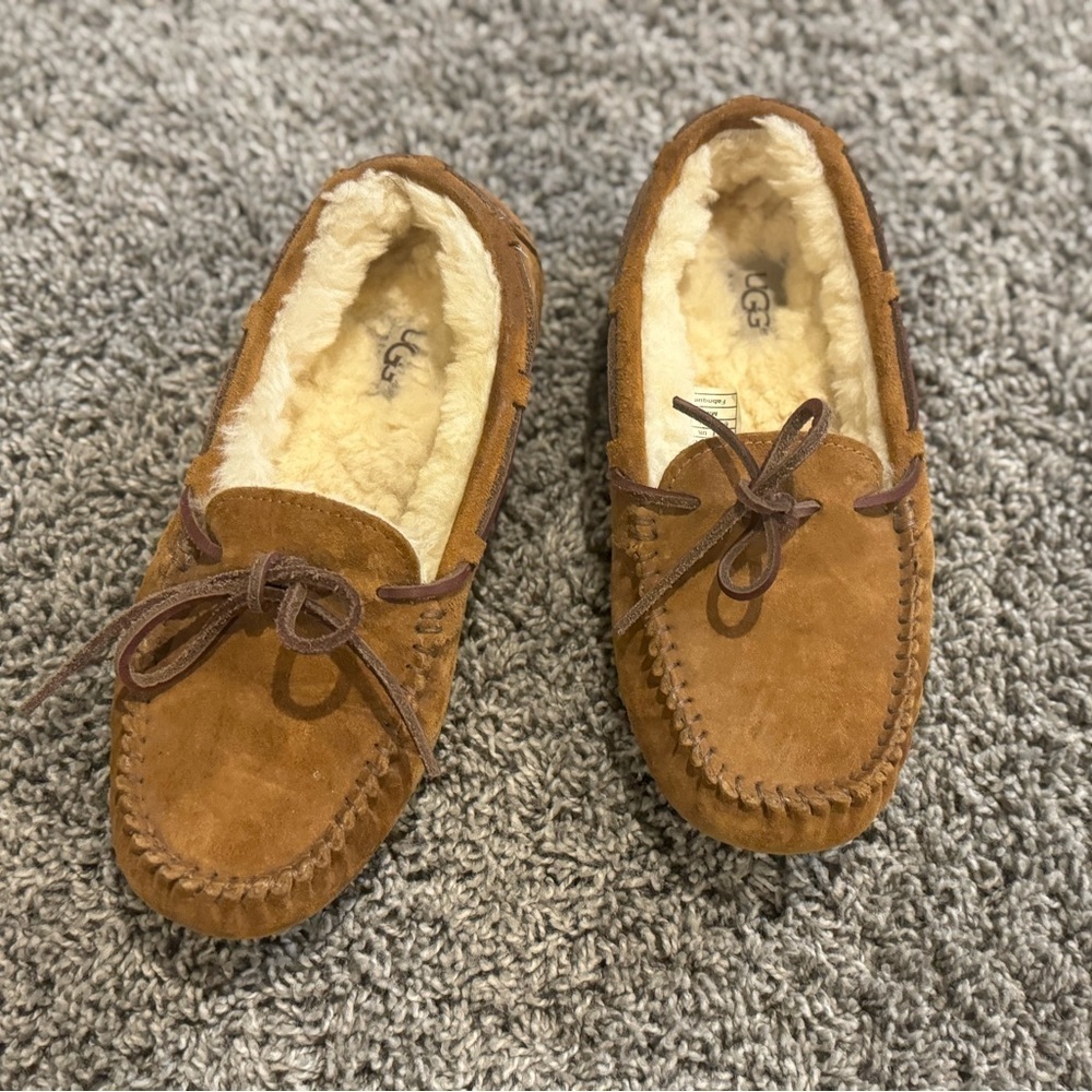 EUC practically brand new Ugh Dakota Slippers size 6 - Picture 3 of 13